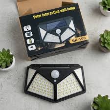 Outdoor Solar Motion Sensor LED Wall Light